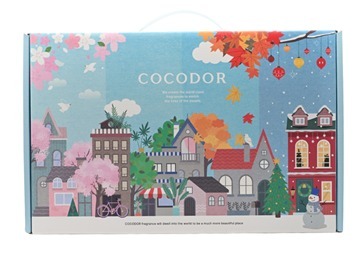 CF6534  COR - COCOD'OR 四季主題特別香薰套裝(花店+緬梔花+榕樹+黑櫻桃)  200MLX4EA