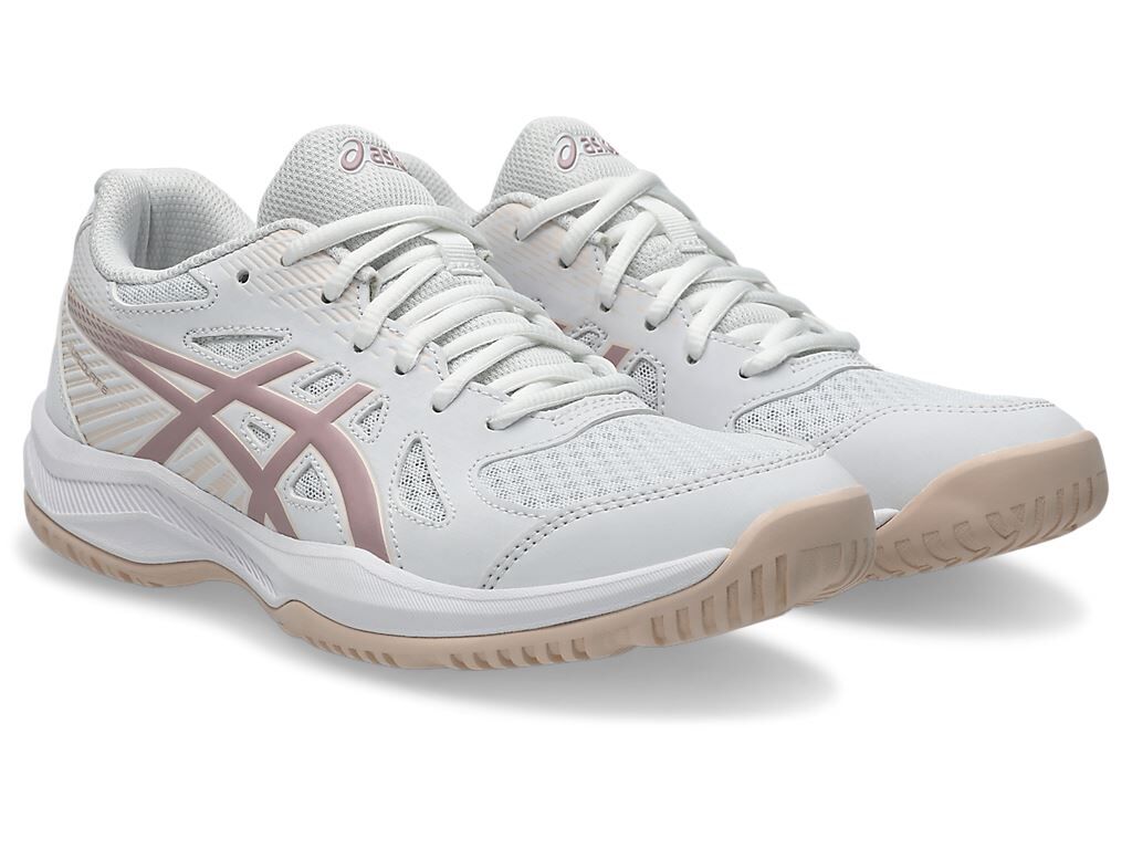 ASICS UPCOURT 6 白粉色 排球鞋/羽毛球鞋/手球鞋