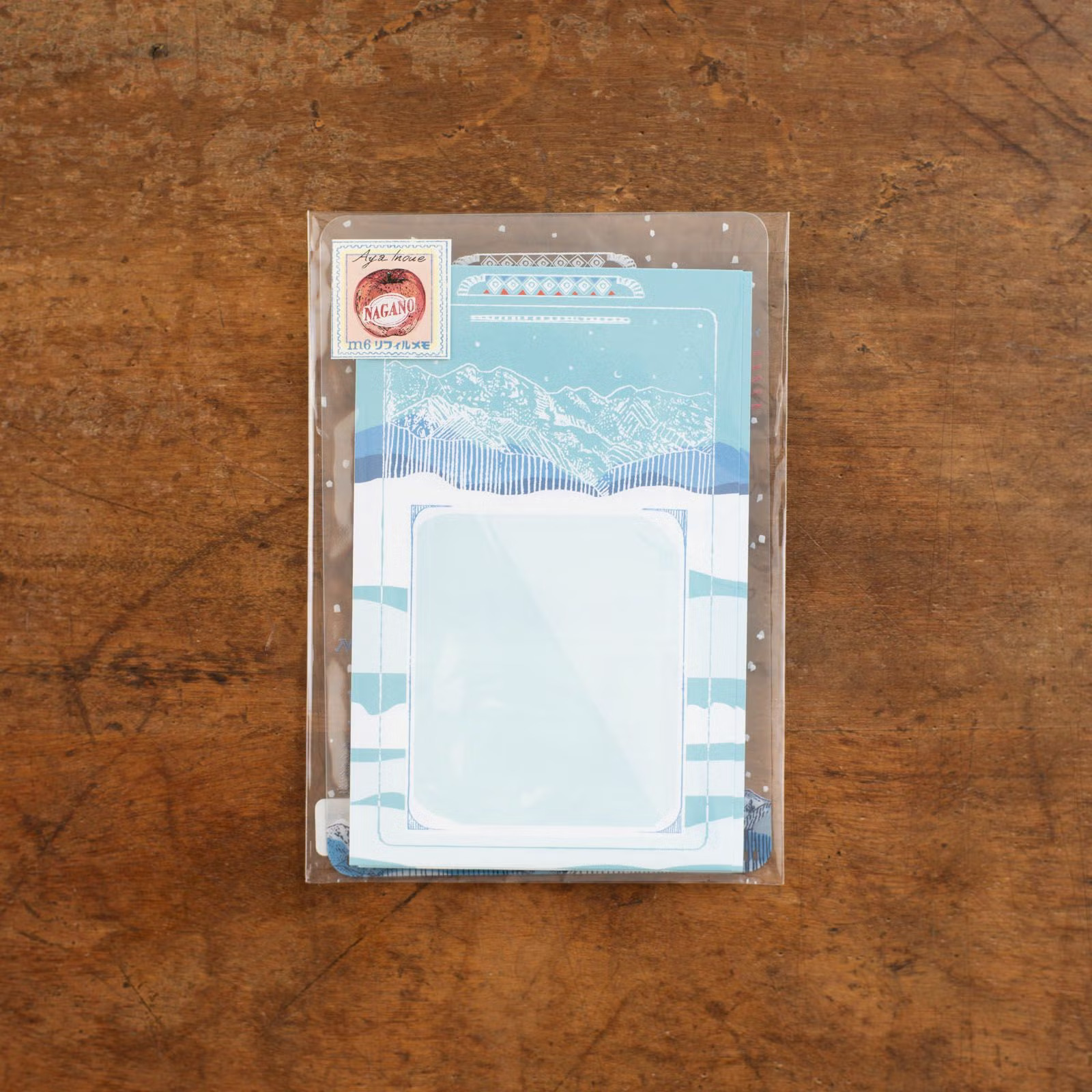 手紙社｜Inoue Aya・M6 插畫內頁組「NAGANO」/ 手紙社 JAPAN