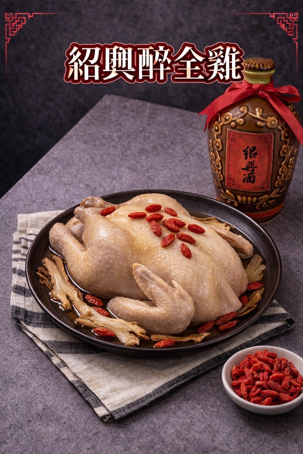 醉雞全雞  冷凍保存半年