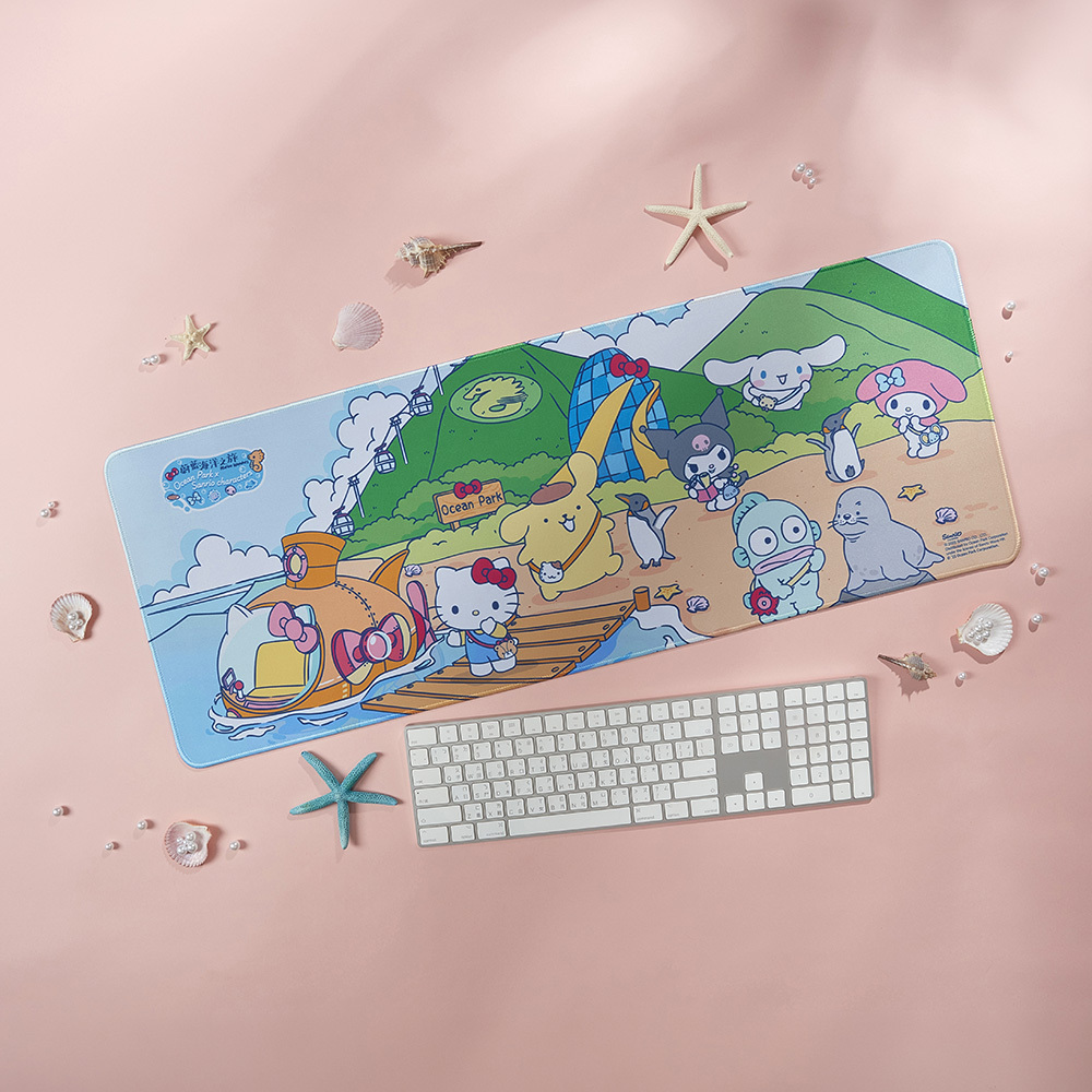 Ocean Park x Sanrio characters Desktop Mat