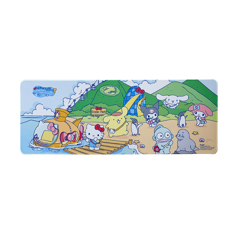 Ocean Park x Sanrio characters Desktop Mat