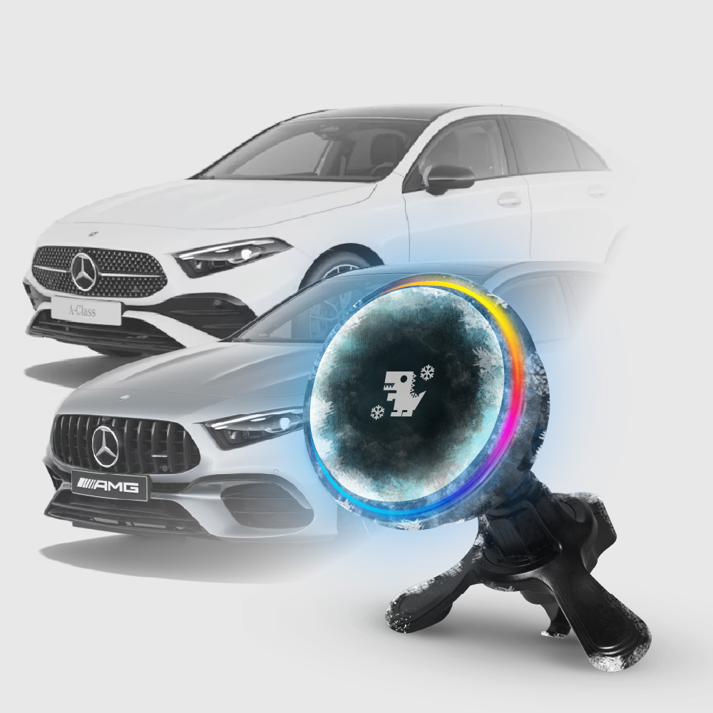 Benz A-Class 系列｜XILLA黑鏡冰核智充手機架