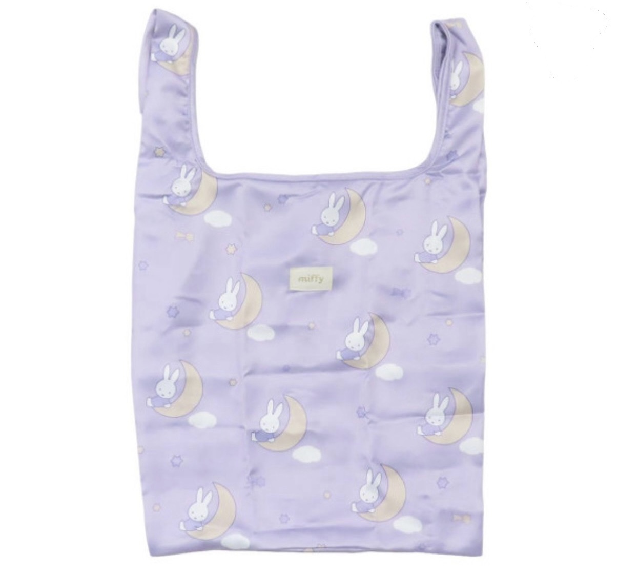 JP Miffy 密集式環保袋 紫色月亮 2222