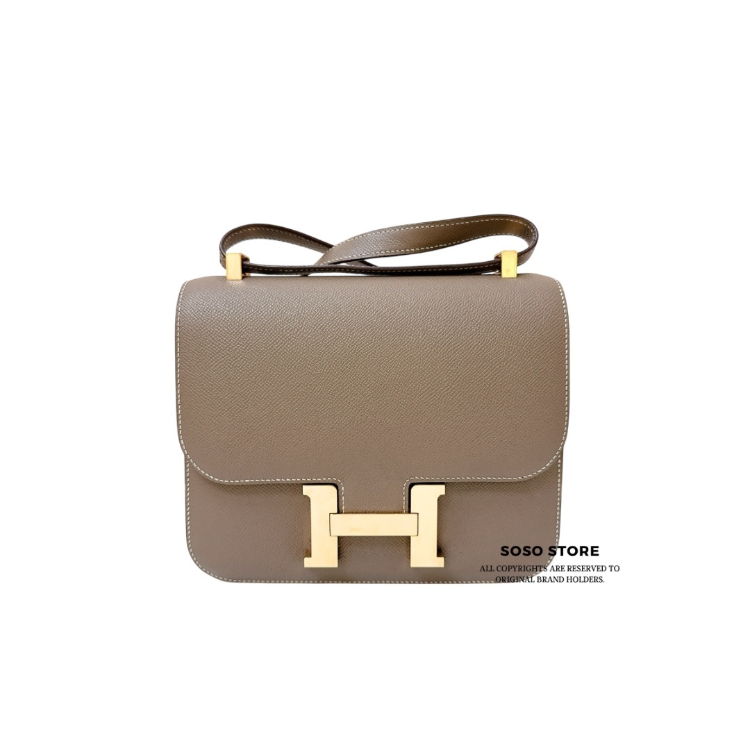 Hermes - Constance 24 / Etoupe / GHW