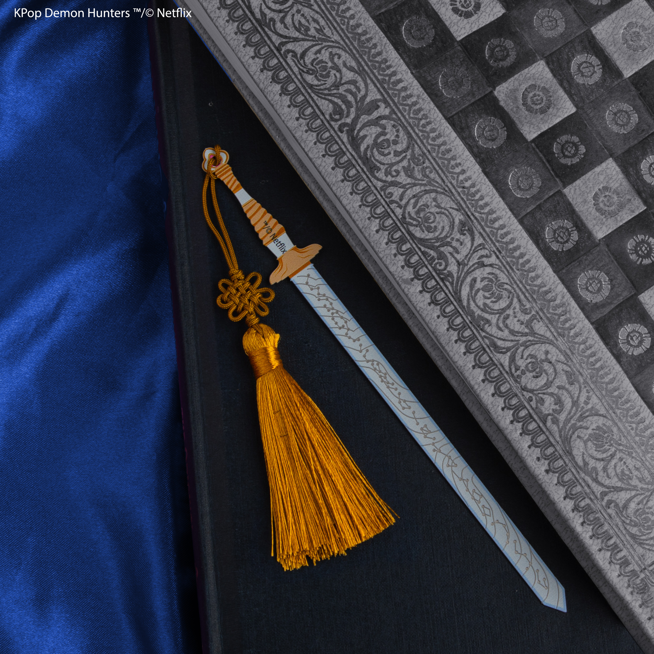 KPop 獵魔女團 - 金屬書籤－Rumi 的四寅寶劍