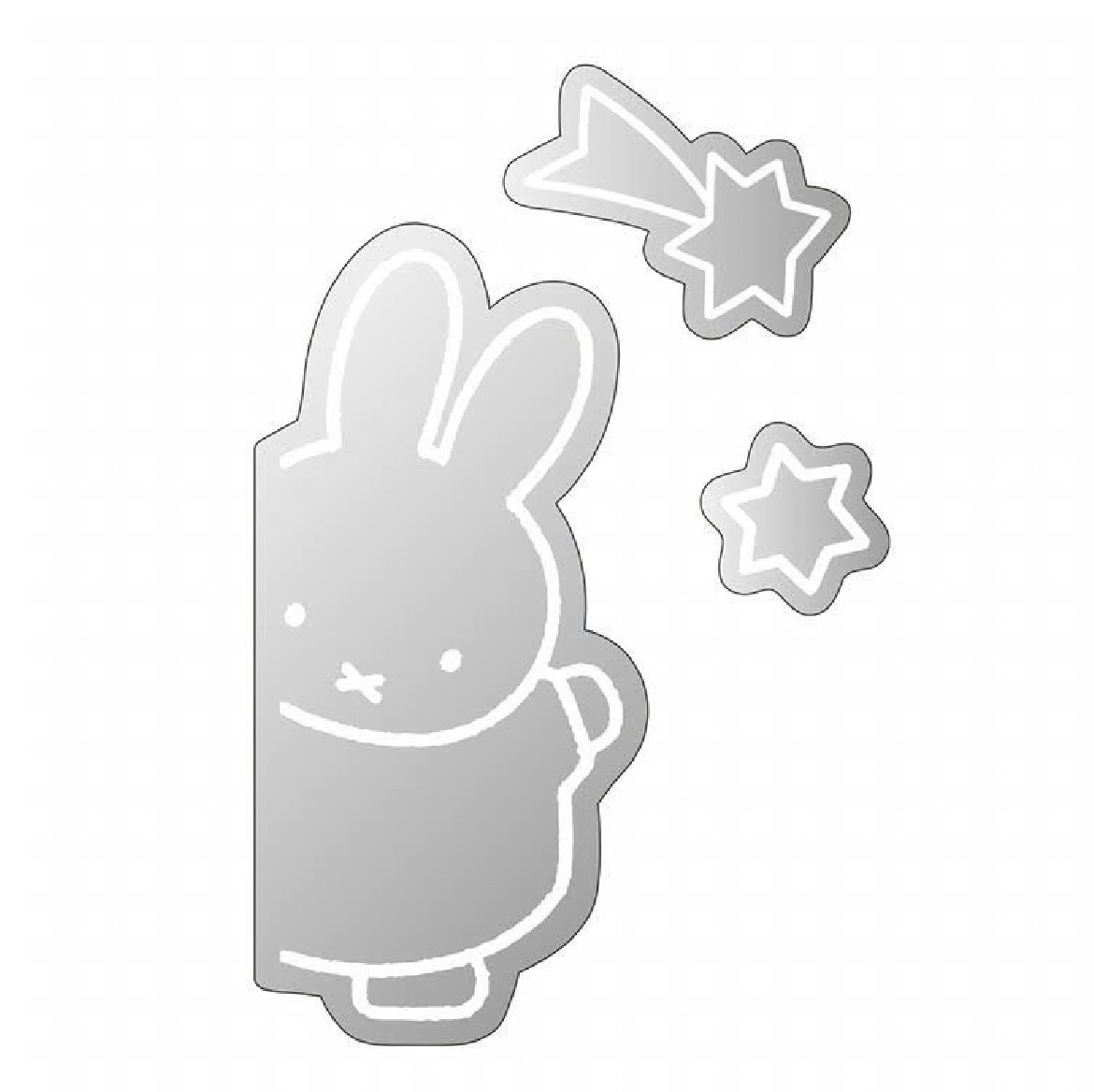 JP Miffy 迷你鏡貼 流星 8173