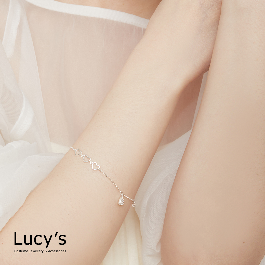 925純銀 甜蜜結晶 手鍊 (117811)