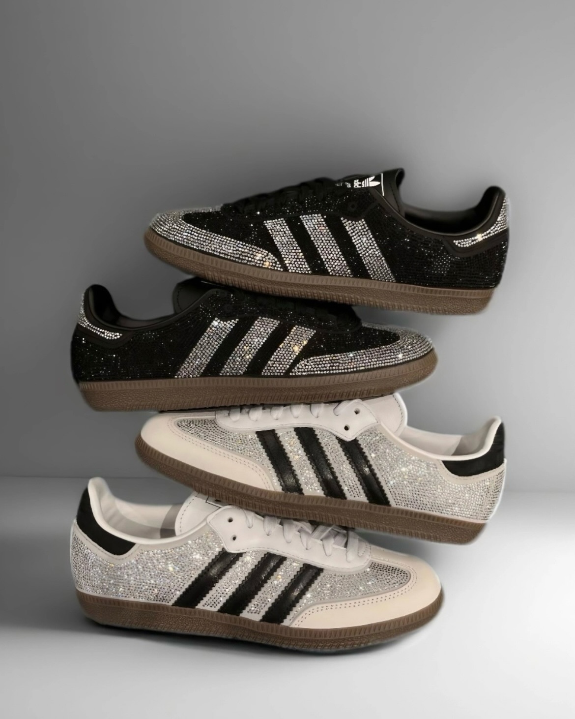 (預訂) Adidas Samba OG Rhinestone Crystal 【兩色】