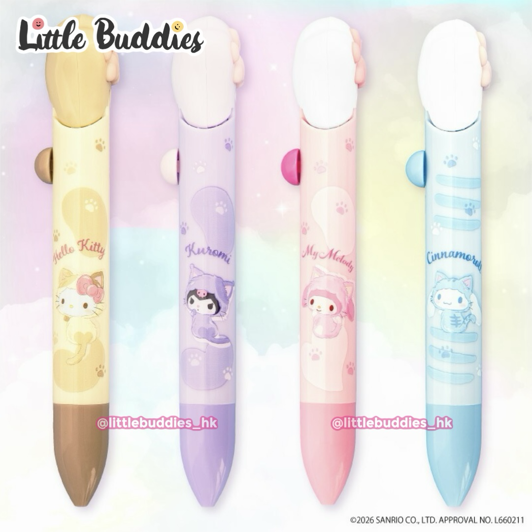 日本 Sanrio 貓貓肉球款原子筆