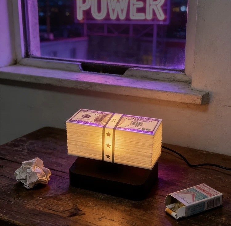 GTA 磁懸浮 美金 小夜燈 三色調降