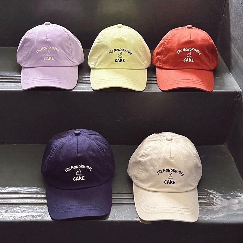小蛋糕圖案鴨舌帽