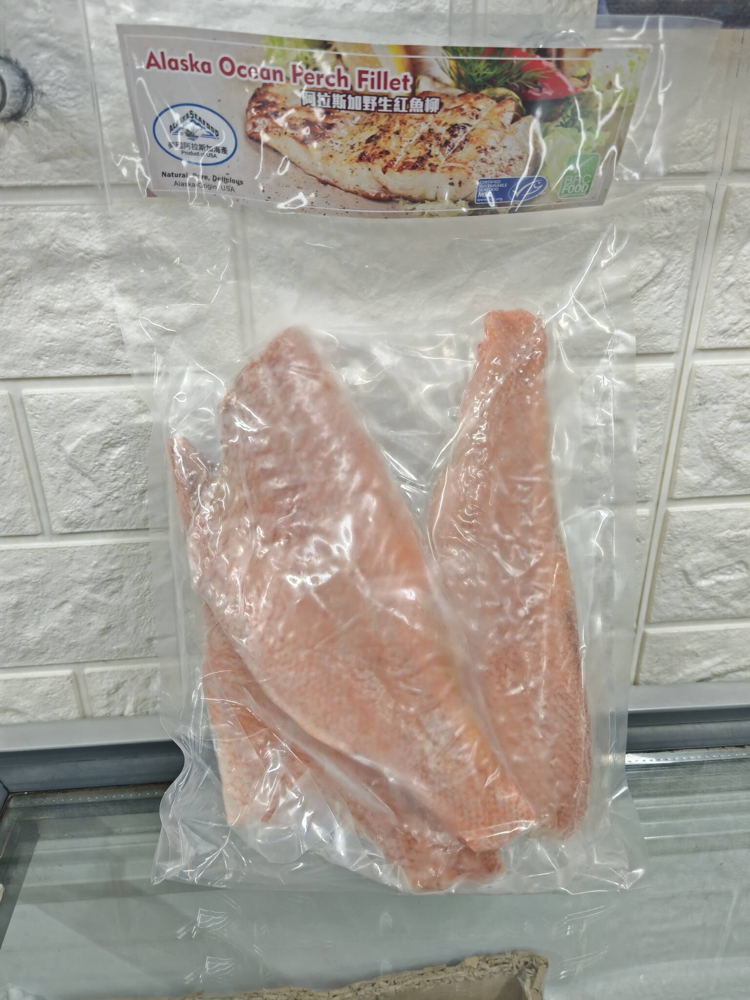 3月優惠-阿拉斯加野生紅魚柳(500G)