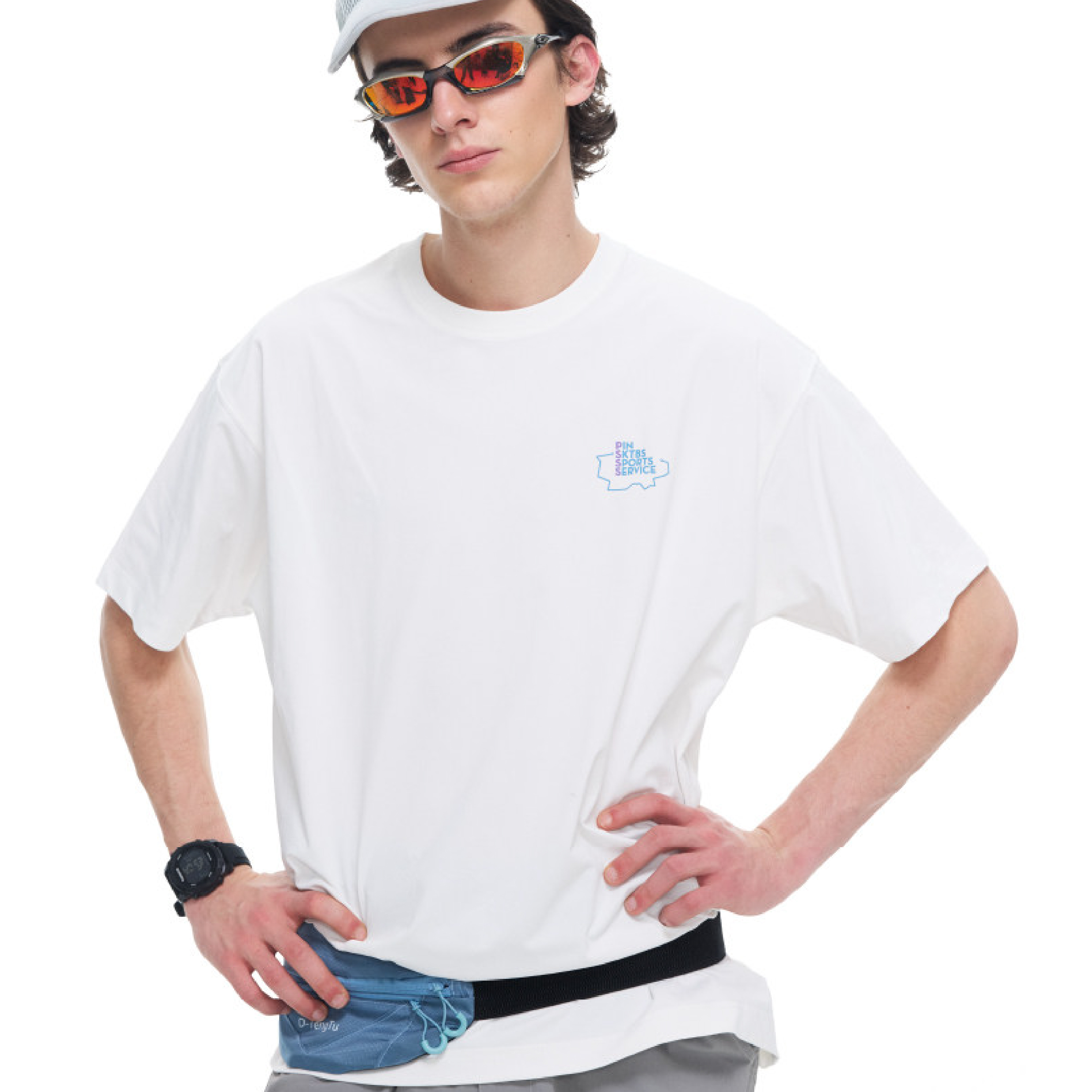 PIN SKTBS Trail Running Print Tee 野跑路徑圖 速乾短袖Tee [P-T0626]