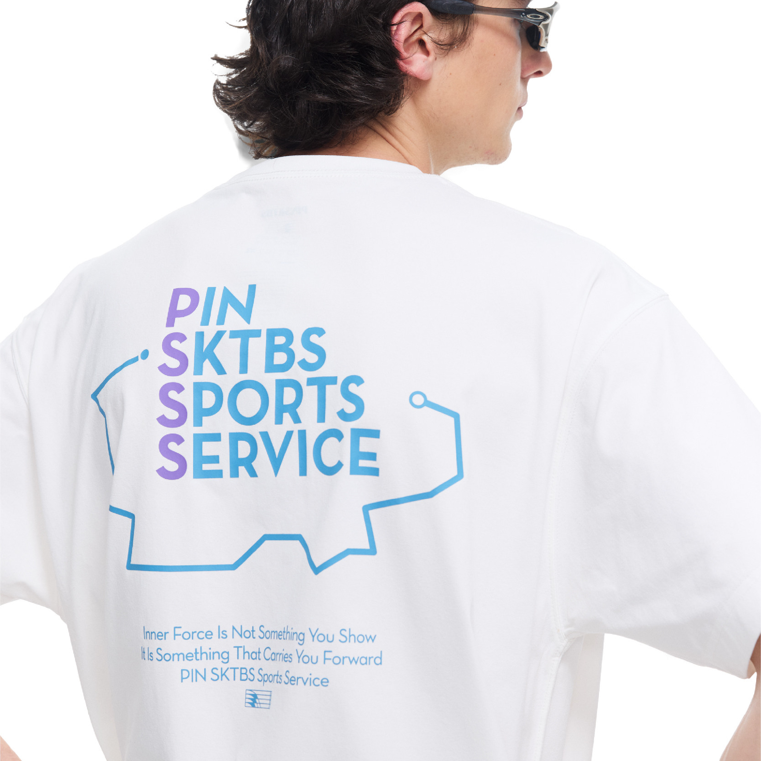 PIN SKTBS Trail Running Print Tee 野跑路徑圖 速乾短袖Tee [P-T0626]