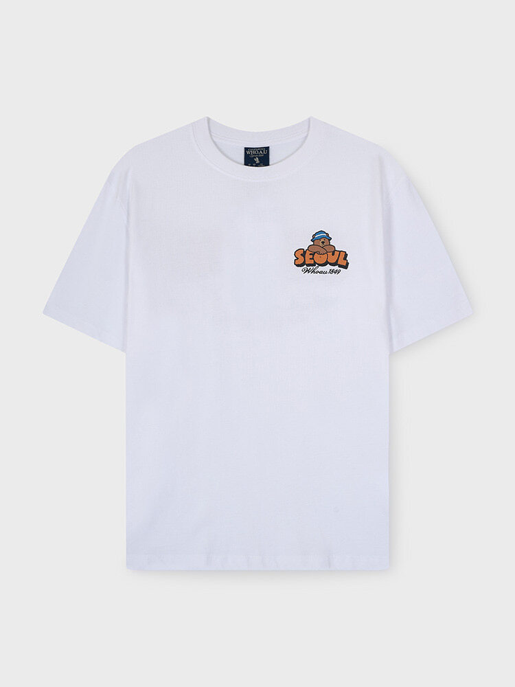 【直播】Who.A.U LX030512 My Seoul City 短袖上衣