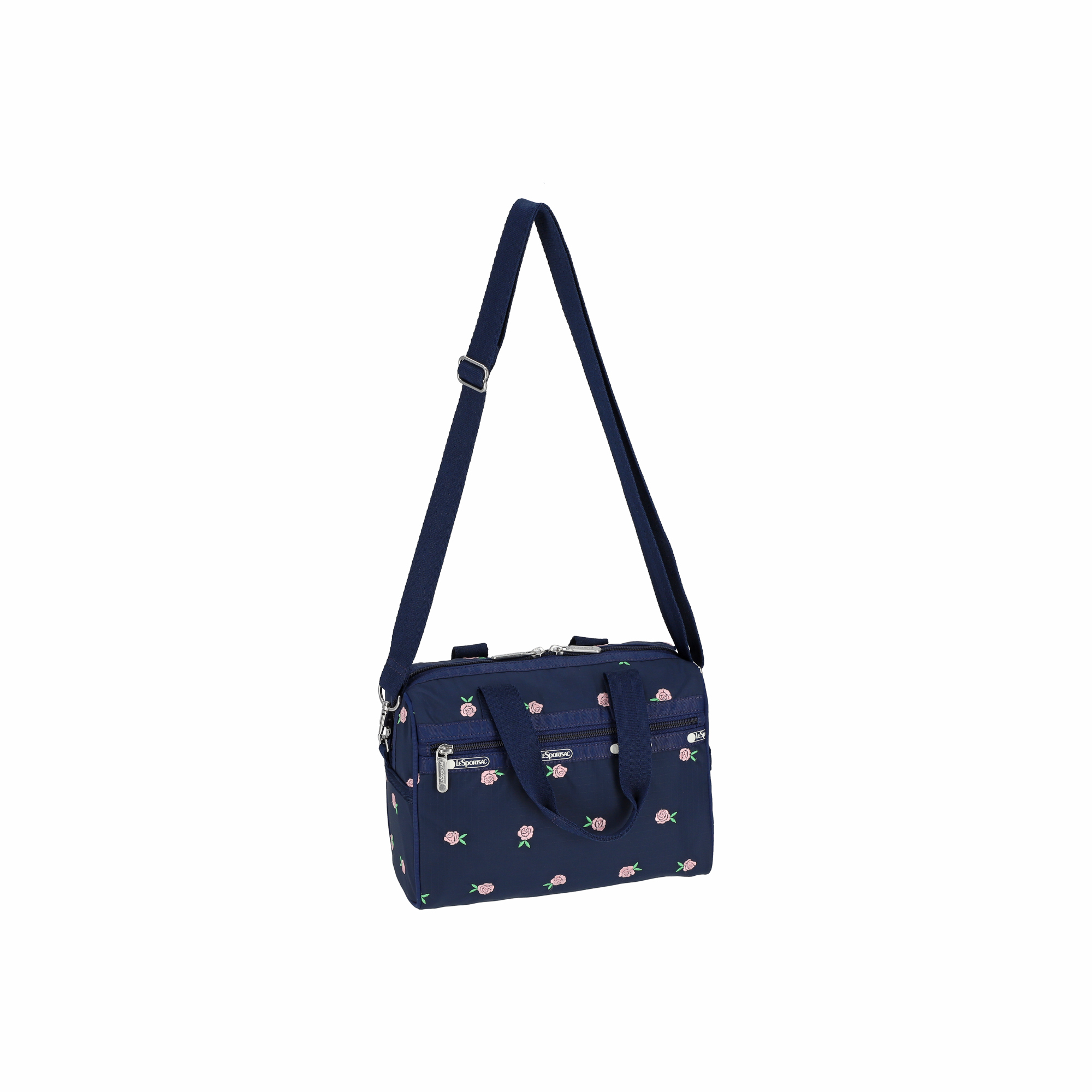 小型日常兩用包 (PINK ROSES EMBROIDERY)