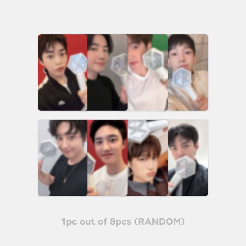 [ONHAND] EXO OFFICIAL LIGHTSTICK V3 with Random PC