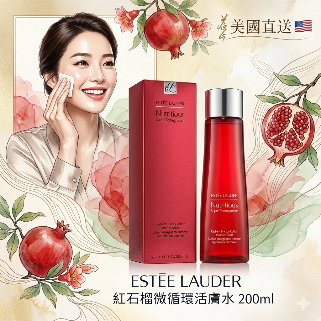 【現貨】ESTEE LAUDER L022237 紅石榴微循環活膚水 200ml