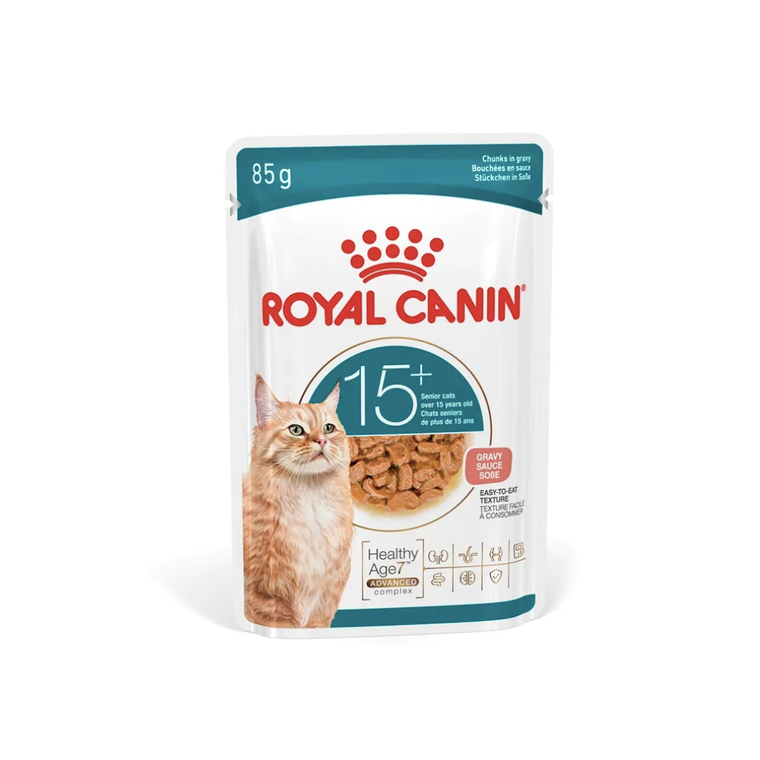 Royal Canin - S30+ 15 老貓15 歲以上貓主食濕糧 85G x12包