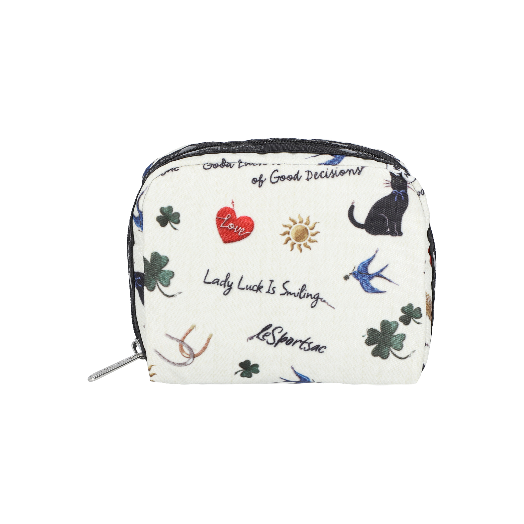 方形化妝袋 (HAPPY WISHES)