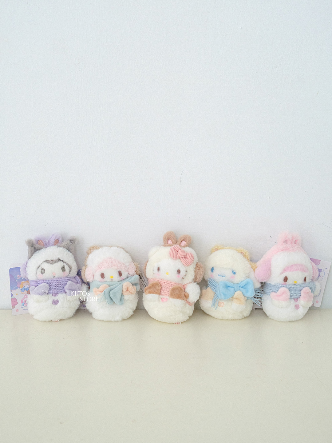 【預購/現貨】SANRIO 三麗鷗 堆雪人系列 毛絨公仔掛件 吊飾