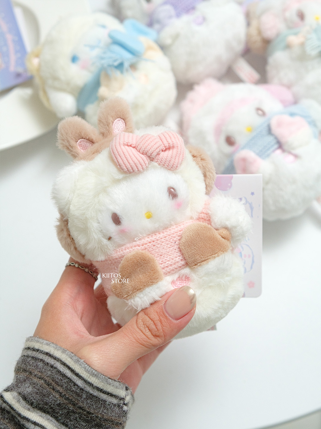 【預購/現貨】SANRIO 三麗鷗 堆雪人系列 毛絨公仔掛件 吊飾