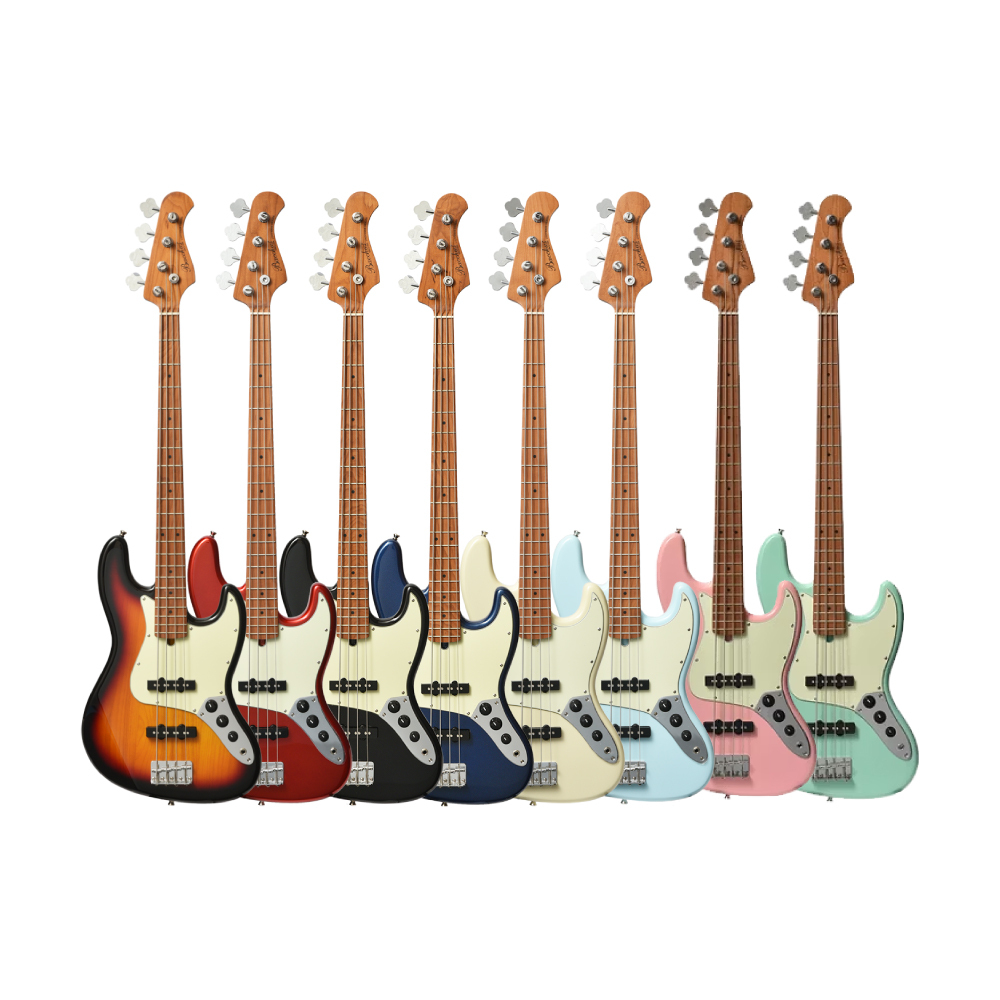 Bacchus Bacchus / BJB-1-RSM/M 烤楓木(琴頸+指板) 日系電貝斯 — 三峽吉他 / Bass｜YA! 玩音樂