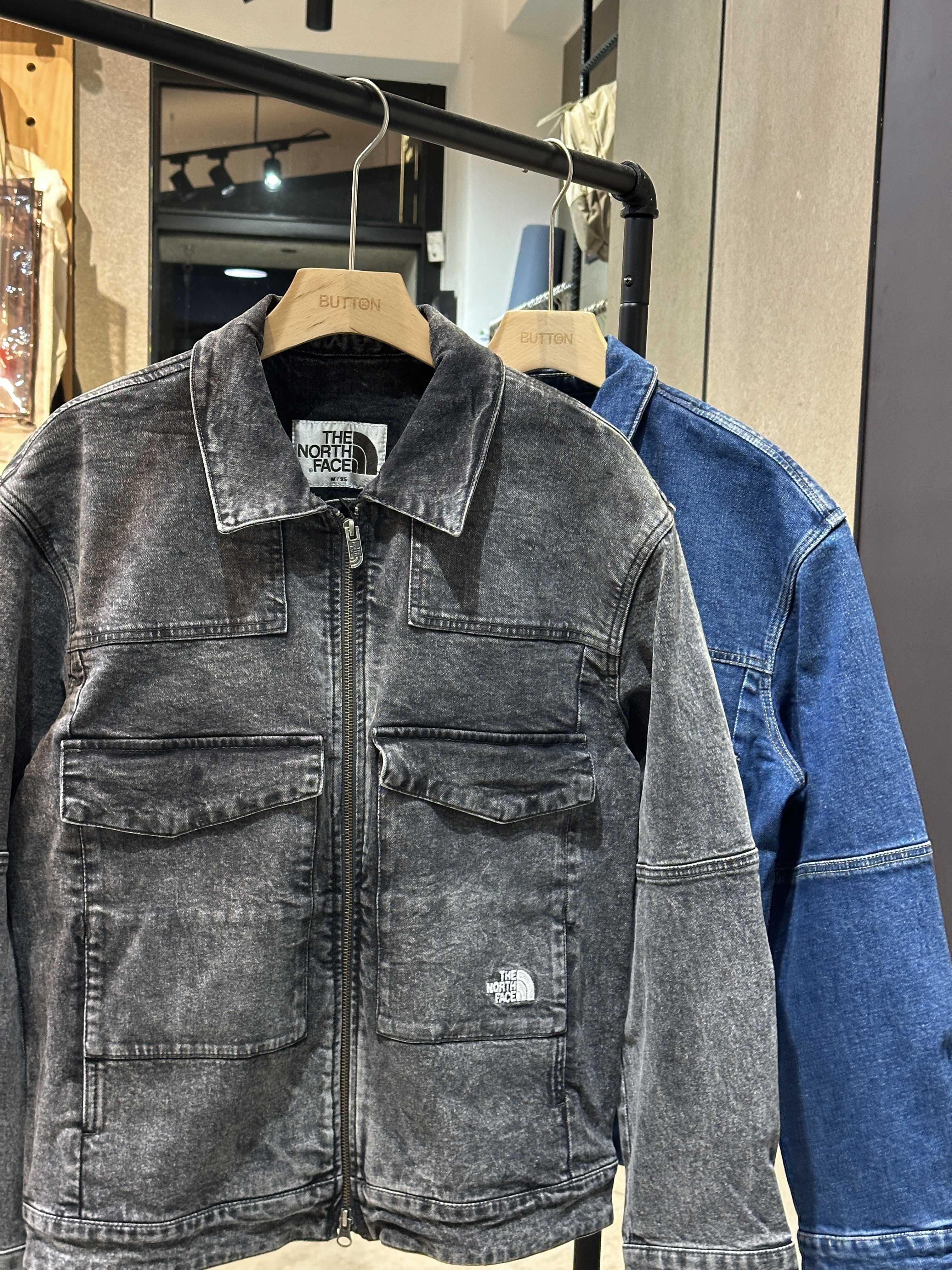 【現貨】The North Face DENIM TRUCKER JACKET 北臉 單寧 牛仔外套 NJ3BR53