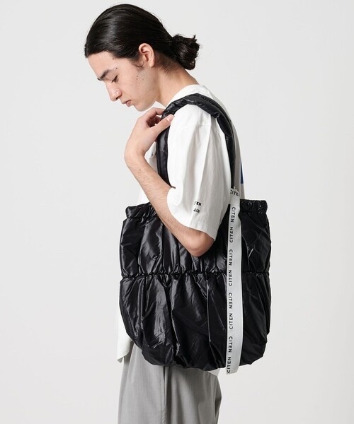 CITEN / Shirred padded tote
