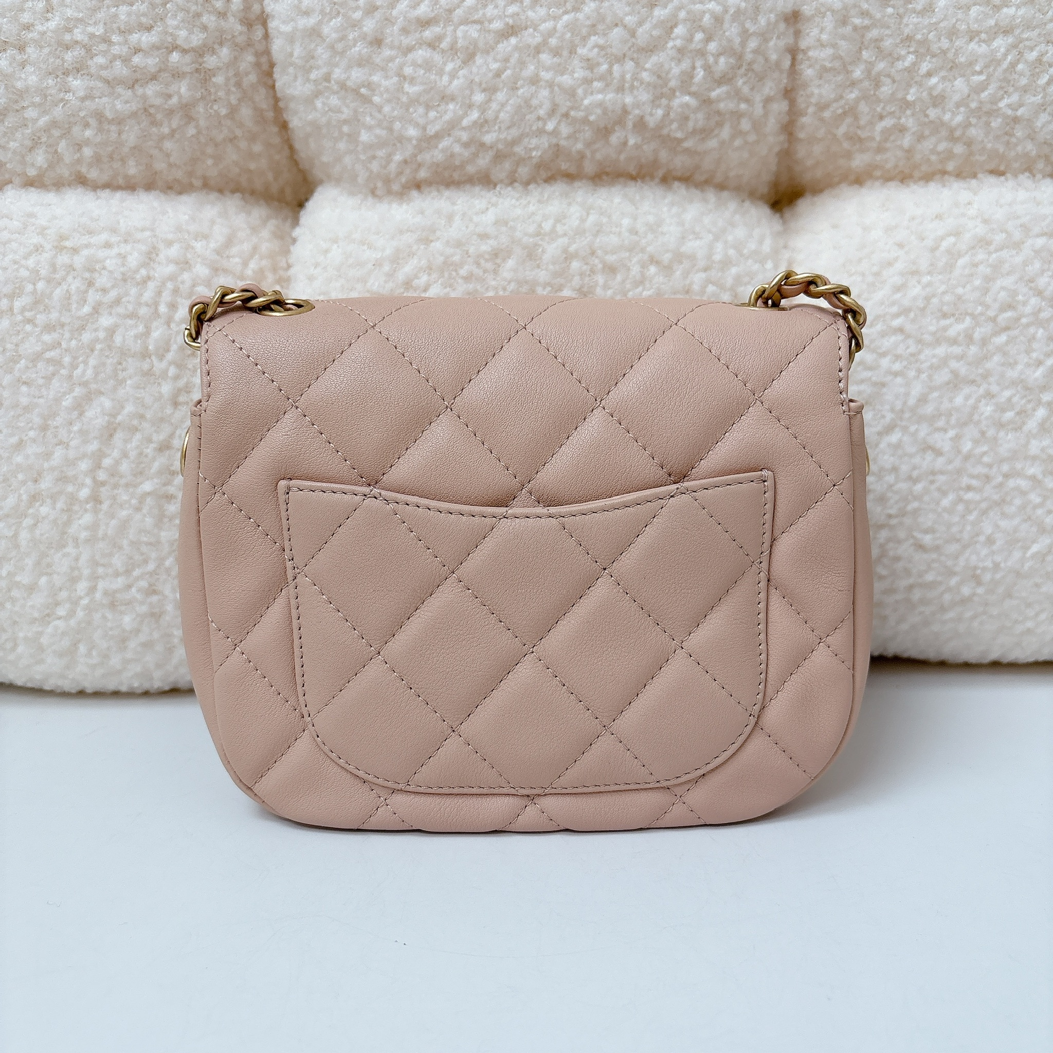 Chanel Chain bag - Light Pink / GHW