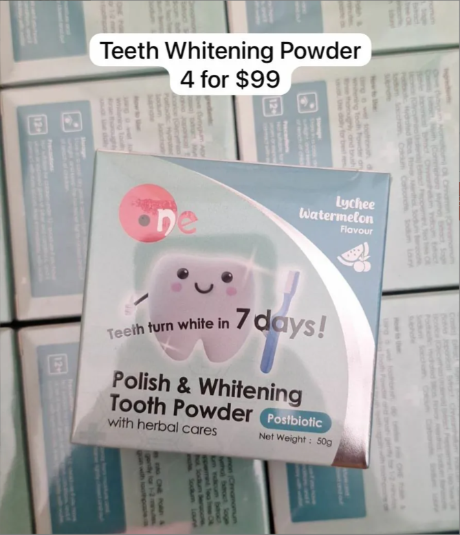 4 TEETH WHITENING POWDER