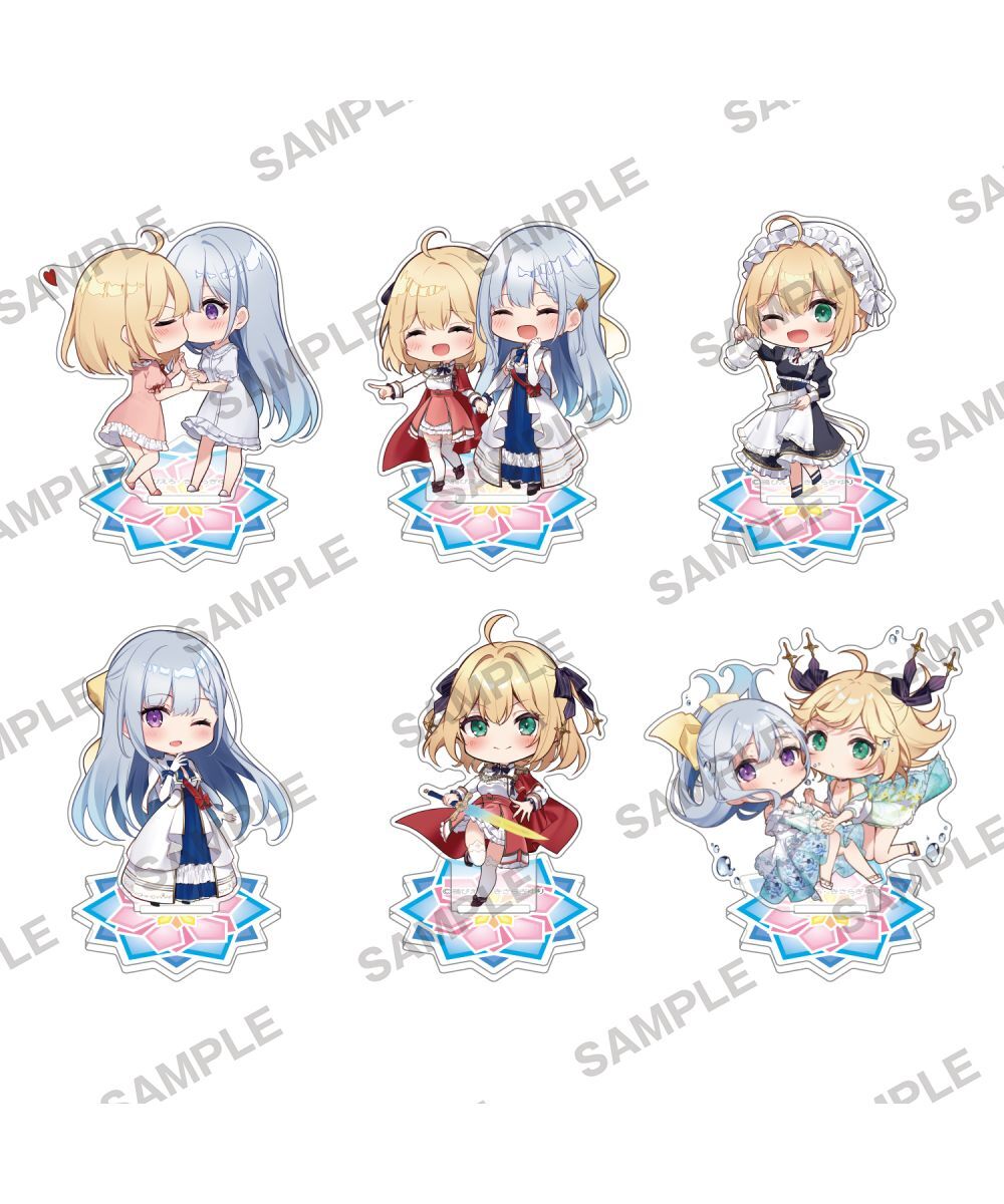 預購-『轉生公主與天才千金的魔法革命』集換式Q版壓克力立牌 vol.2 PACK盲盒販售 隨機出貨【日本進口精品】