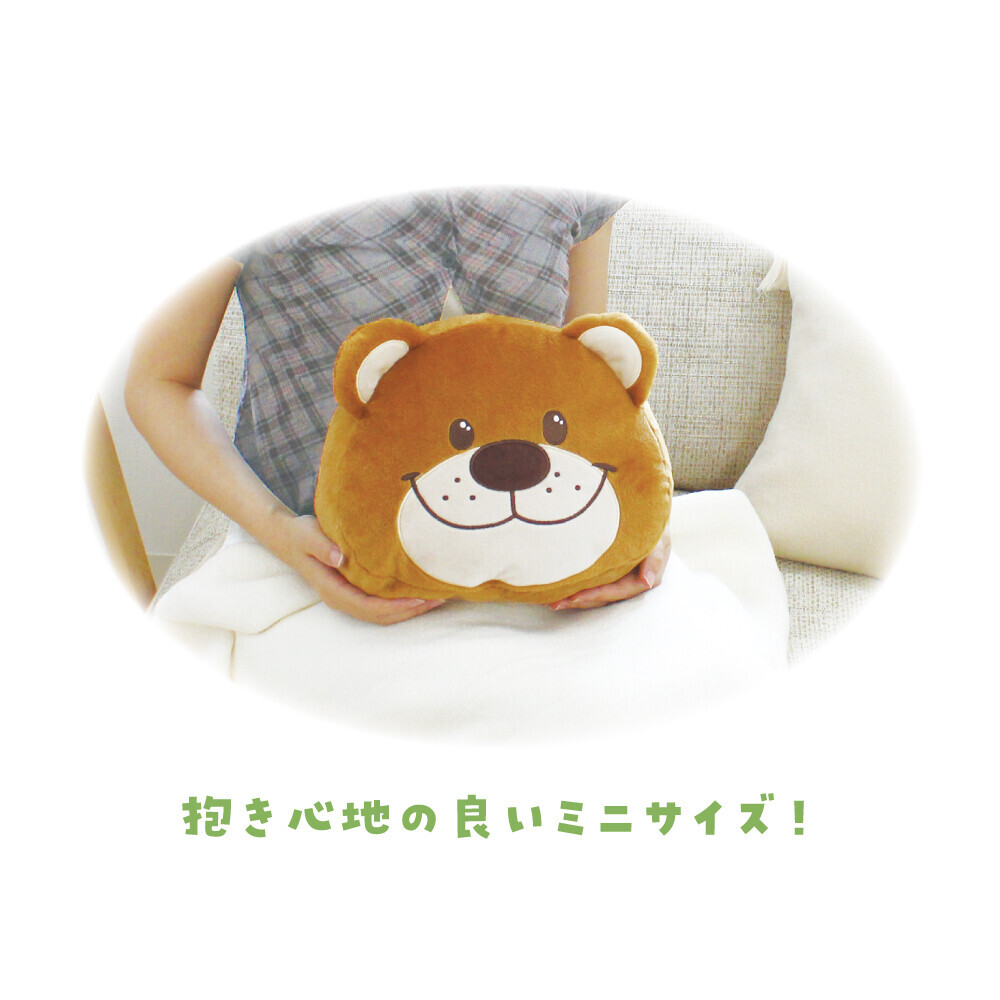 Suzy's Zoo 蘇西的動物園 Boof 布夫熊 泰迪熊 小熊 刺繡 絨毛抱枕 靠墊 抱枕 枕頭