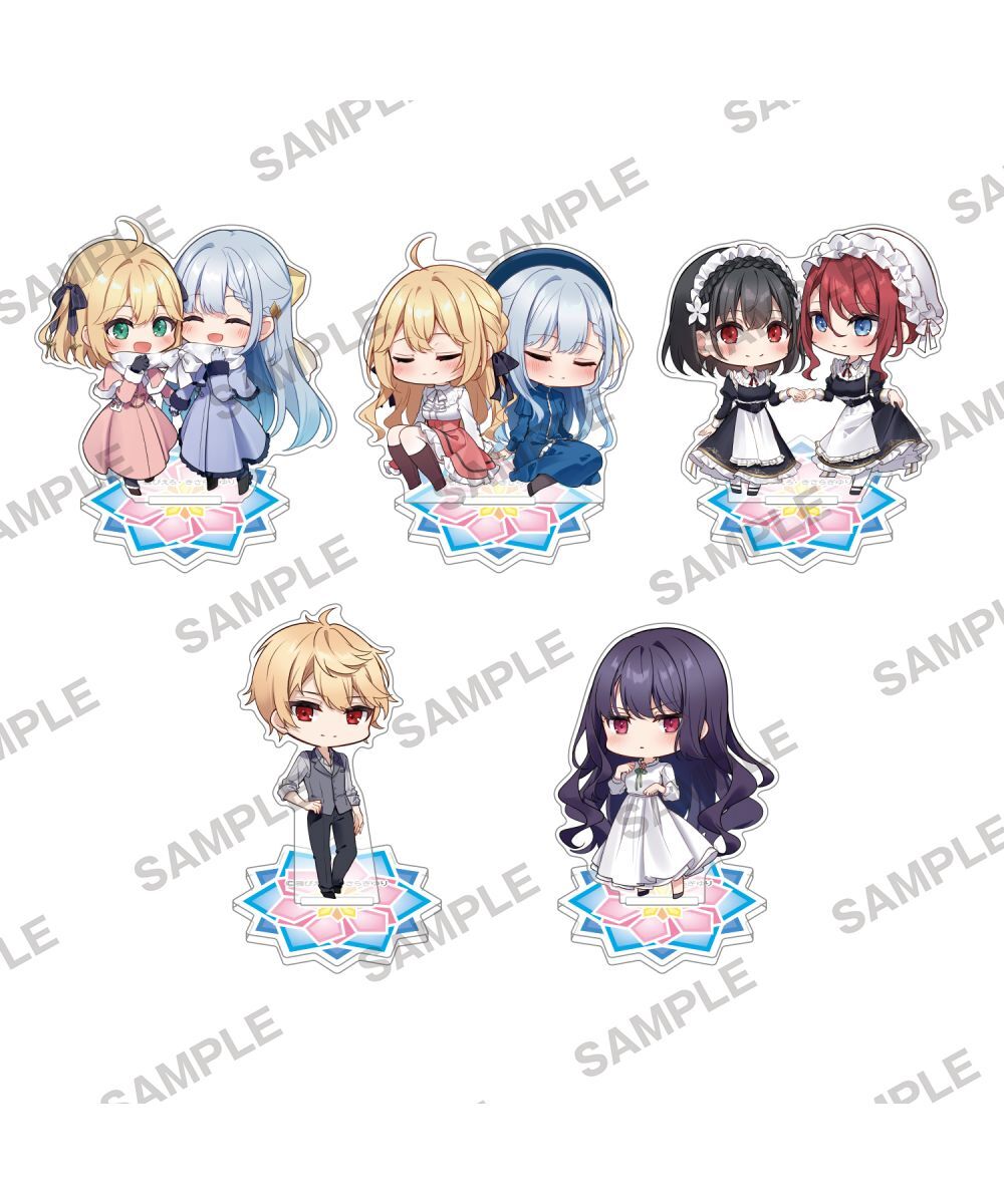 預購-『轉生公主與天才千金的魔法革命』集換式Q版壓克力立牌 vol.3 PACK盲盒販售 隨機出貨【日本進口精品】