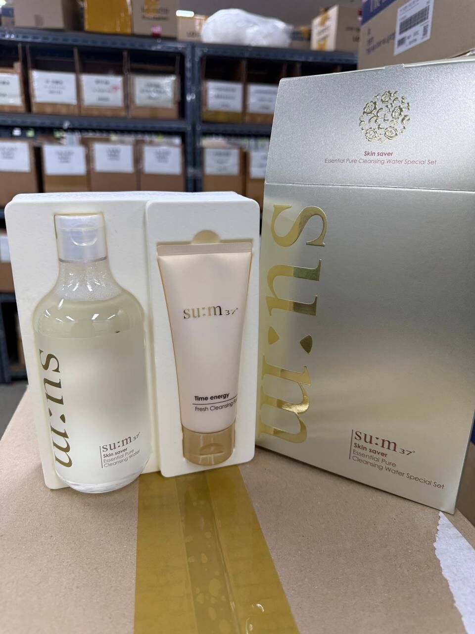 [K] BEAUTY SU:M 37 SKIN SAVER Essential Pure Cleansing Water Special Set, KBY26 (KBY26)