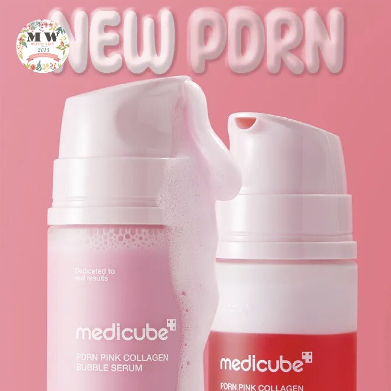 韓國MEDICUBE PDRN粉紅膠原泡沫精華95ML