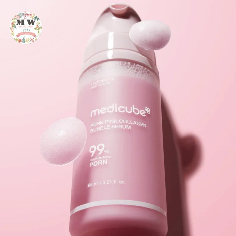 韓國MEDICUBE PDRN粉紅膠原泡沫精華95ML