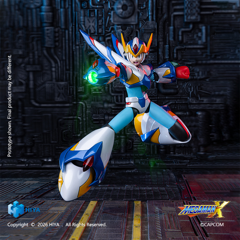 (預訂) Hiya Toys EBM0384 Mega Man X - Falcon Armor Version Figure