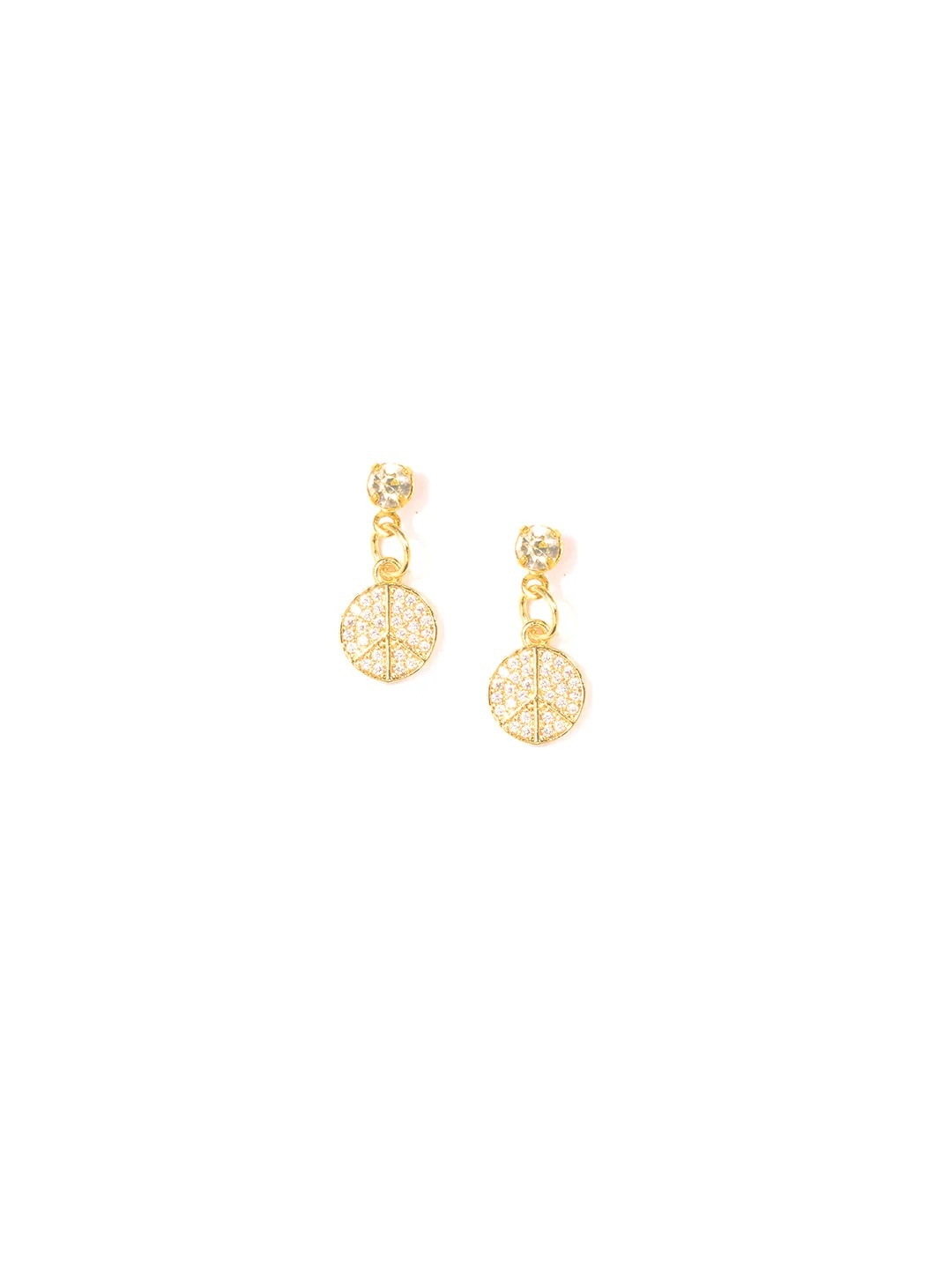 PEACE OUT SPARKLE EARRINGS｜Venessa Arizaga