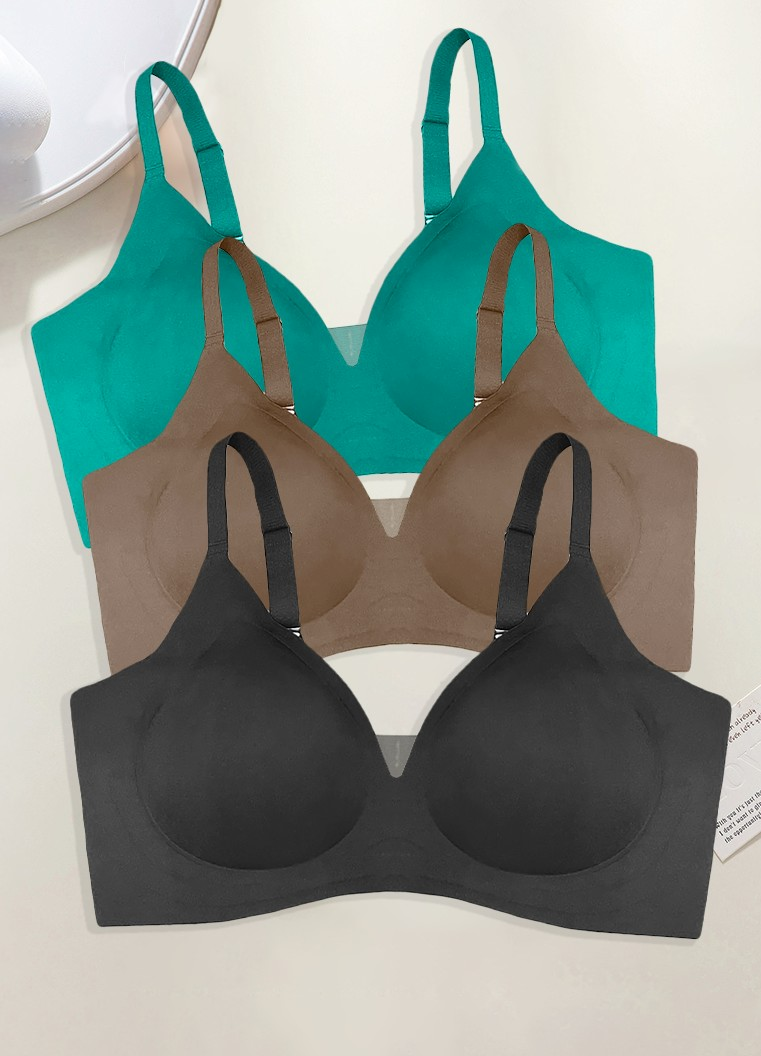 0306TW06-台灣石墨烯-石墨烯深V聚攏內衣（G6）