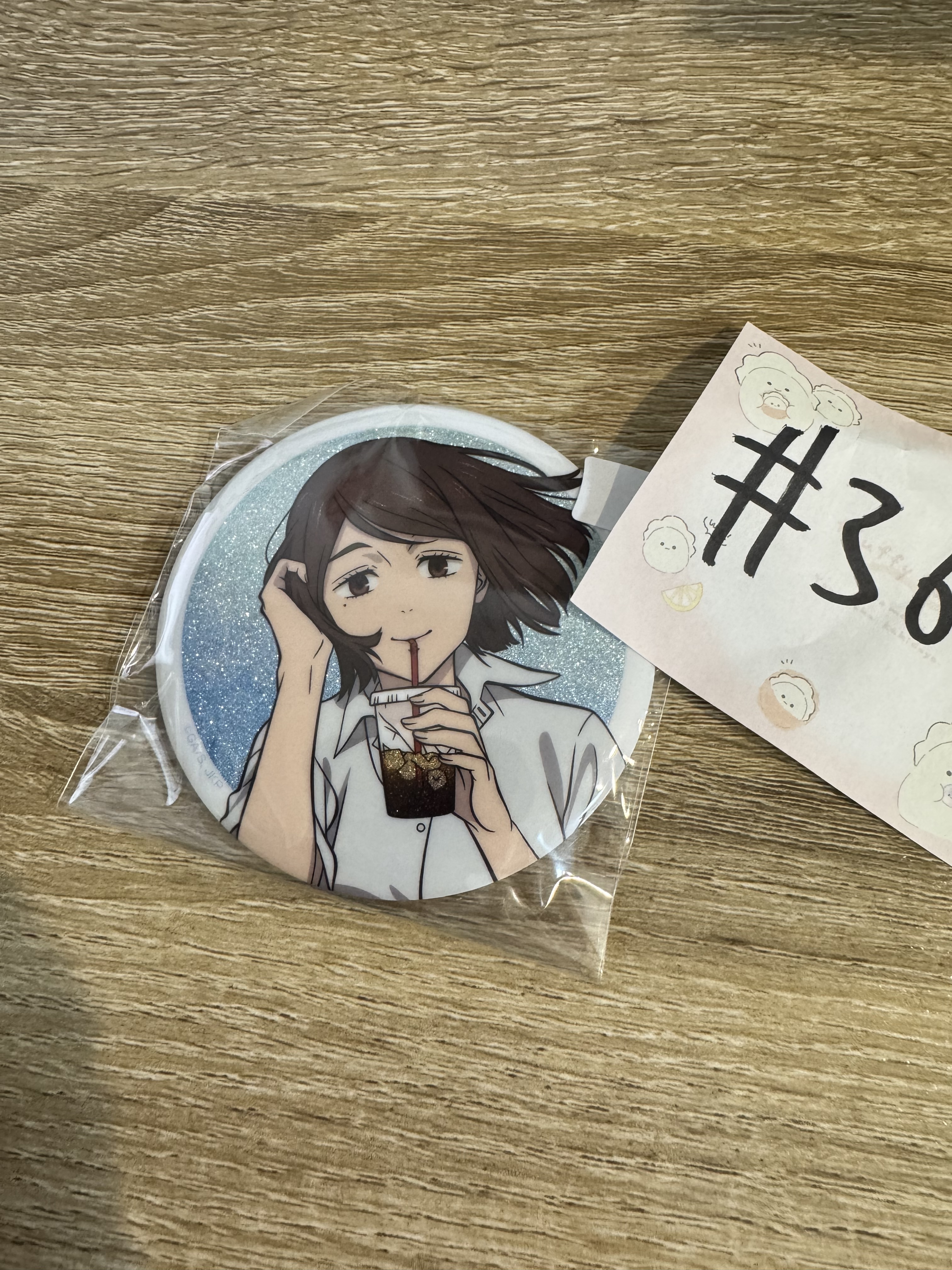 咒術迴戰 硝子 襟章#367