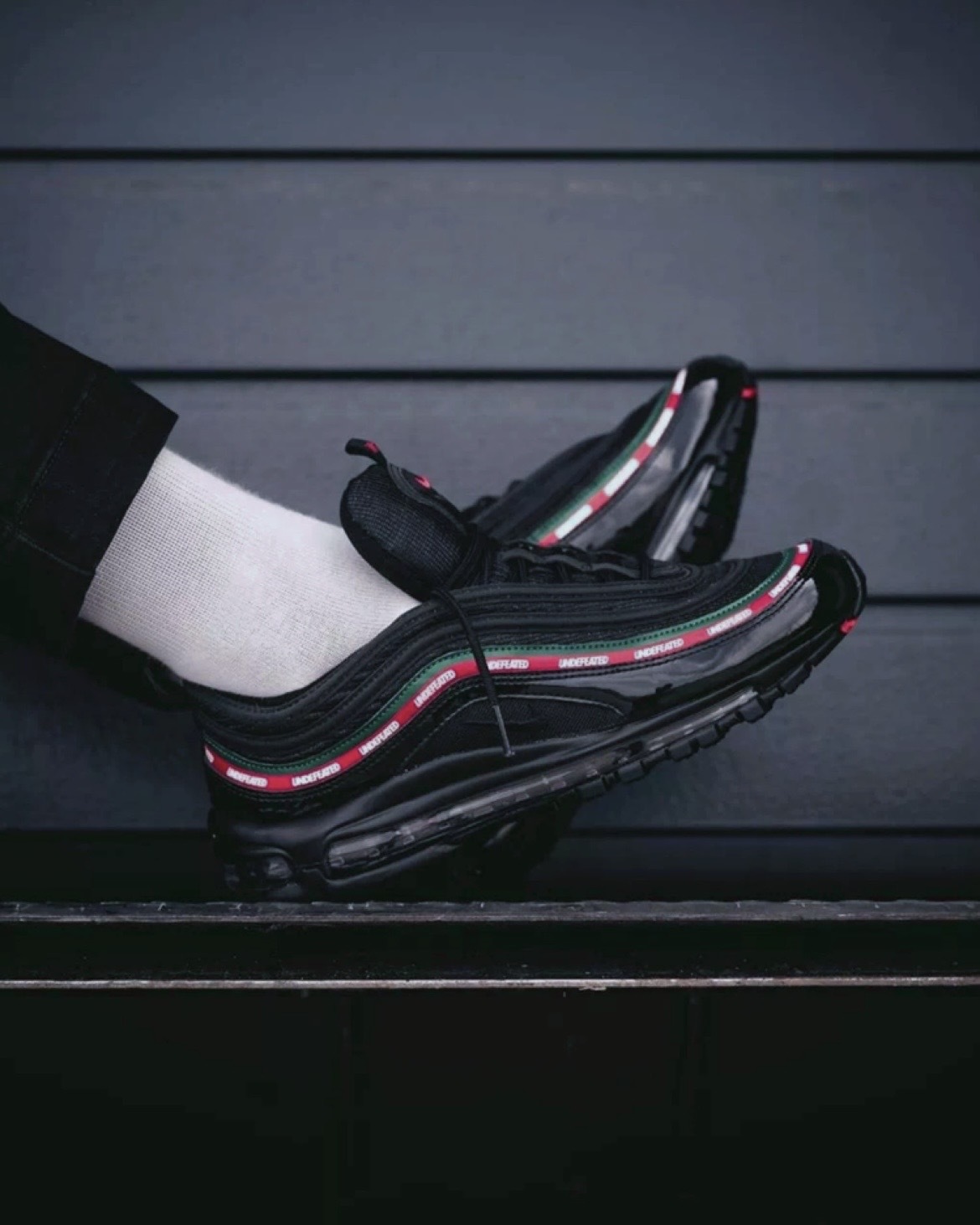 【逢甲 FUZZY】Undefeated  x Nike Air Max 97 黑 紅 綠 AJ1986-001
