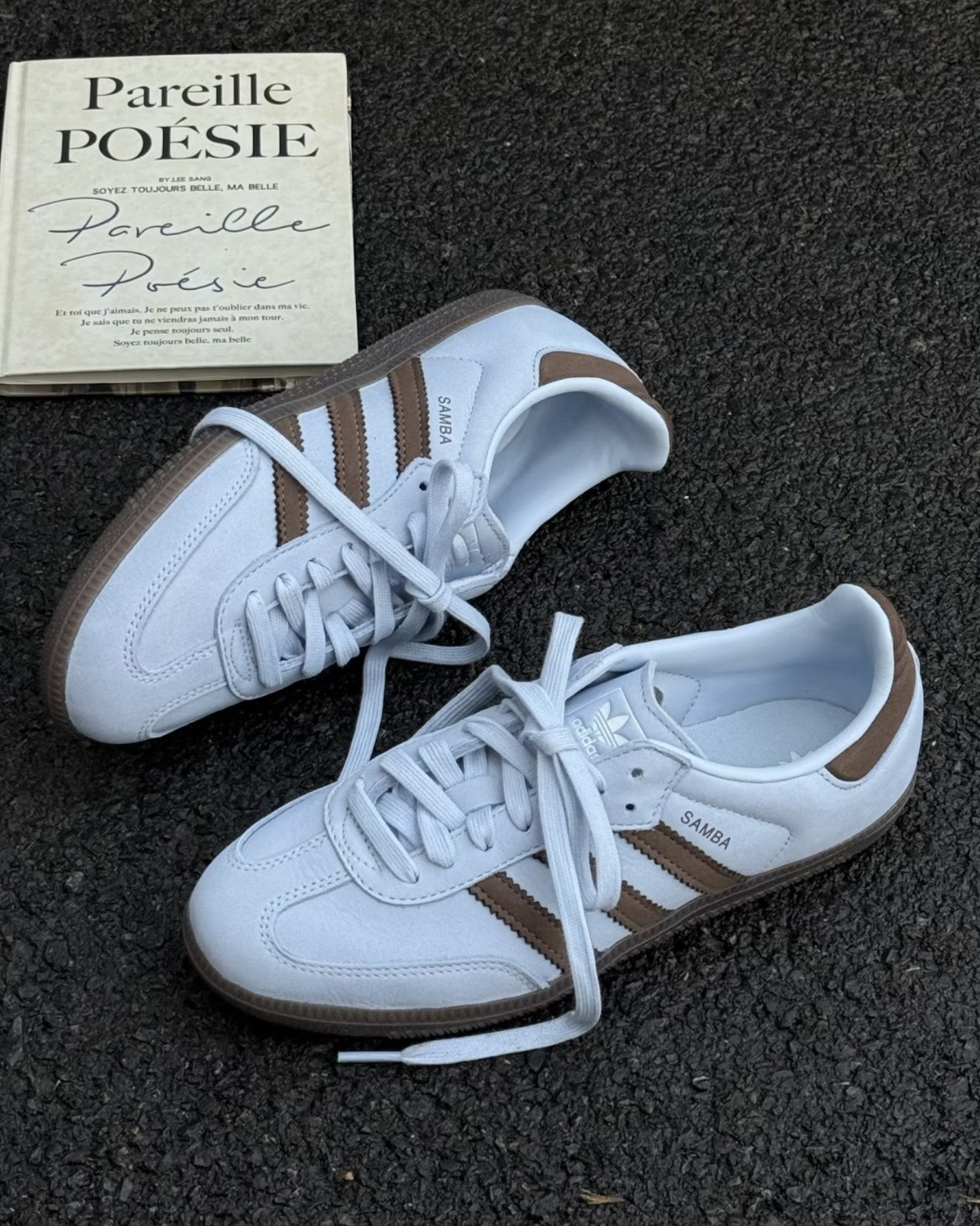 ADIDAS SAMBA OG 藍莓摩卡 藍紫色 天空藍 咖啡色 棕色 大地色 女鞋 IH9167 / 調貨