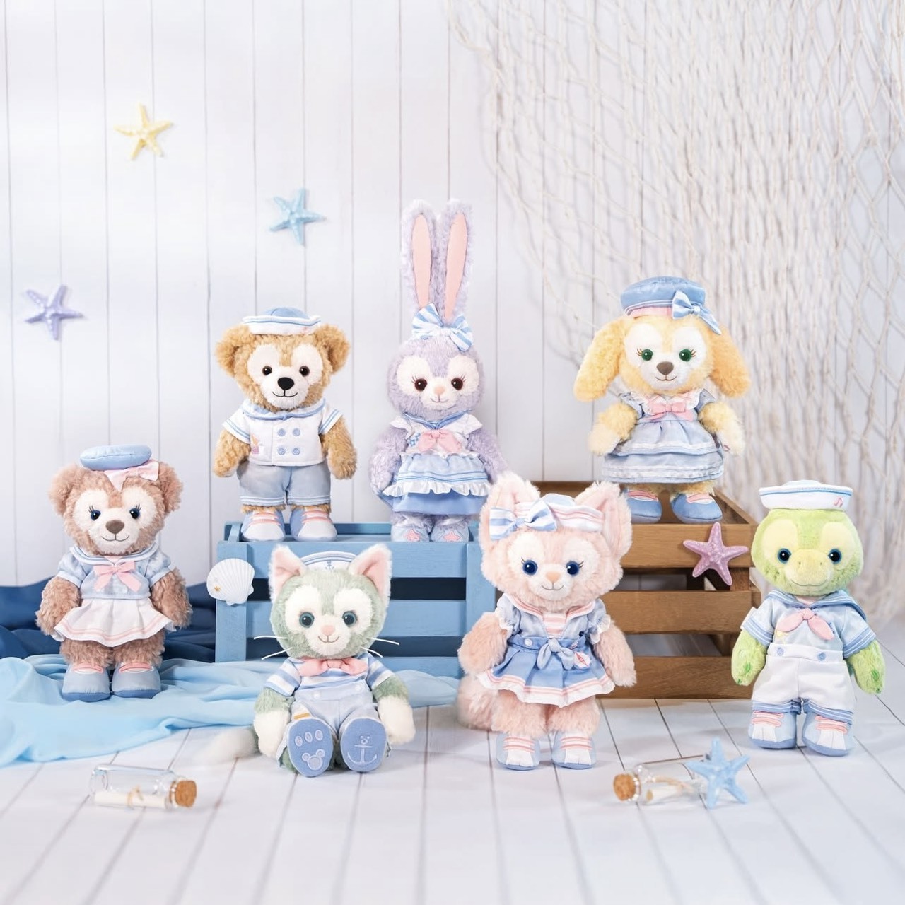 2026 春日啟航 達菲 Duffy 與好友 玲娜貝兒 LinaBell 娃娃 玩偶 -香港迪士尼樂園