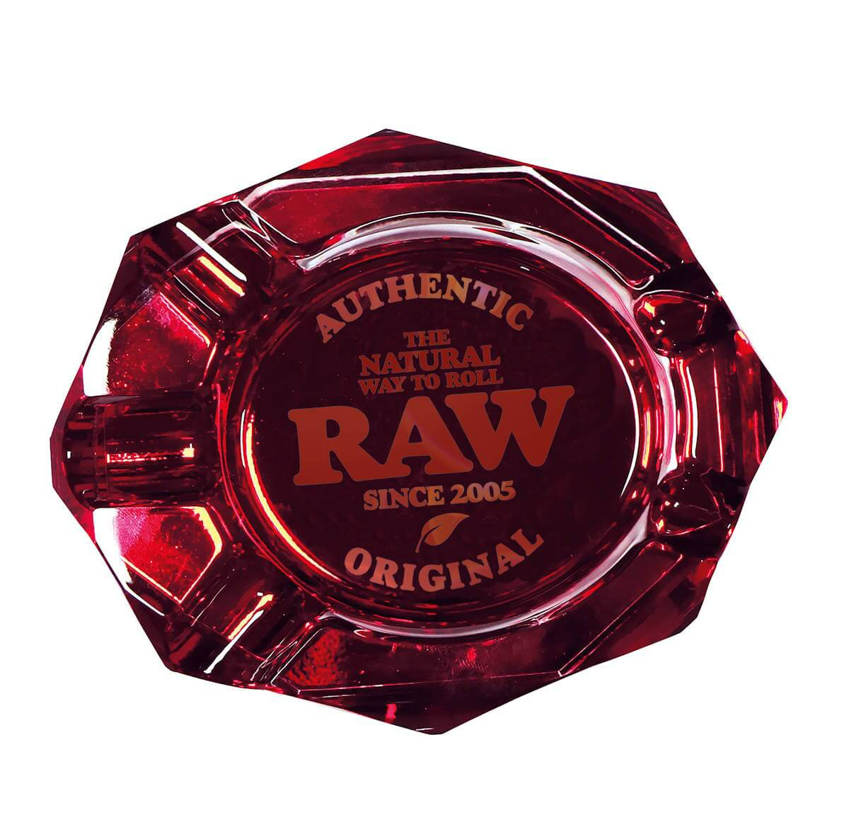 🇪🇸RAW - Ruby Glass Ashtray 朱紅玻璃煙灰缸