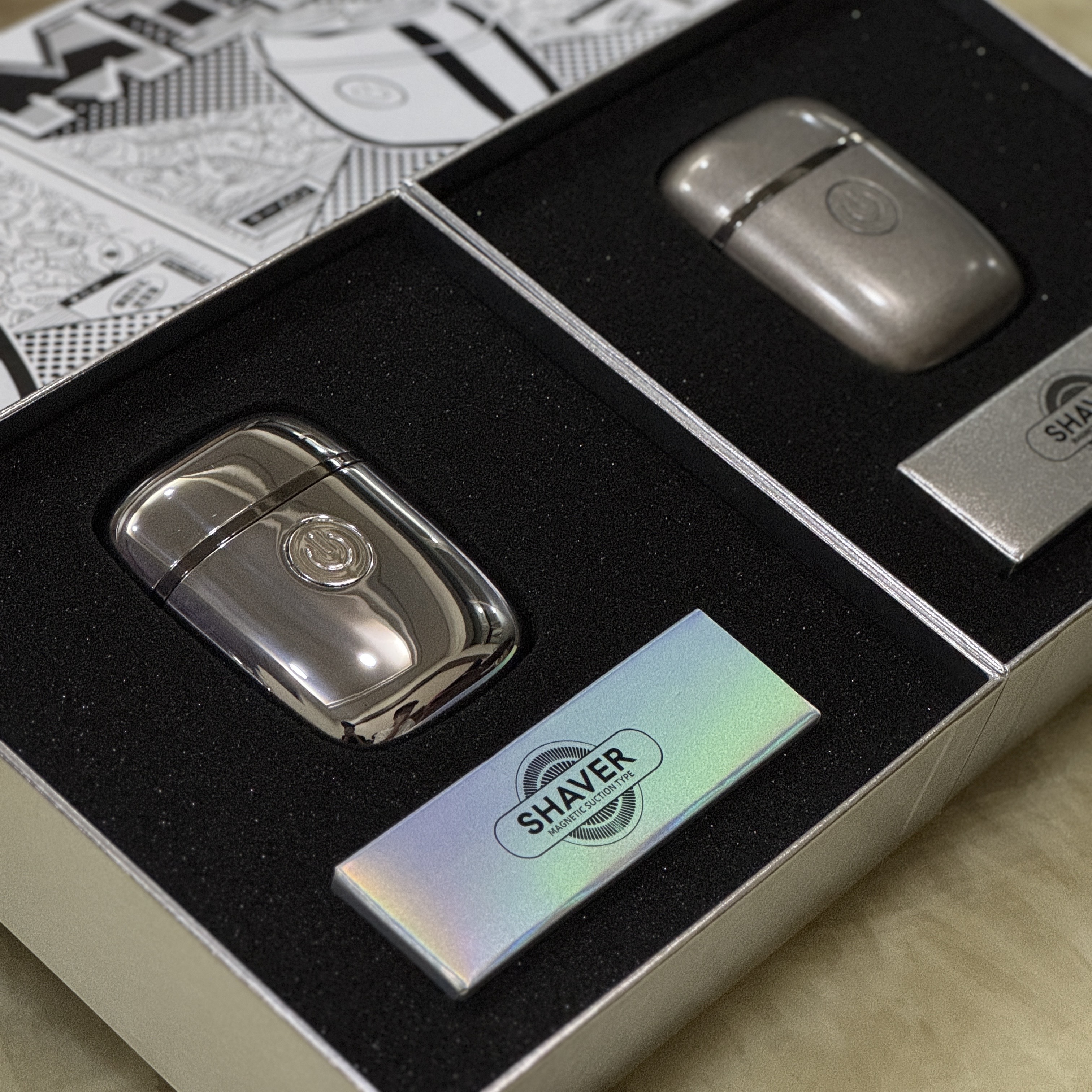 送禮自用體面兩相宜🔥鋁合金電動刮鬍刀