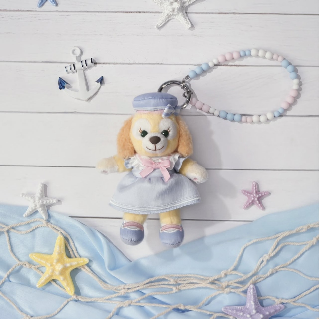 2026 春日啟航 達菲 Duffy 與好友 可琦安 餅乾 CookieAnn 絨毛 吊飾 鑰匙圈 -香港迪士尼樂園