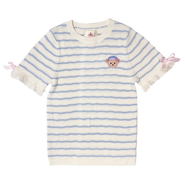 2026 春日啟航 雪莉玫 ShellieMay 條紋 針織 上衣 -香港迪士尼樂園