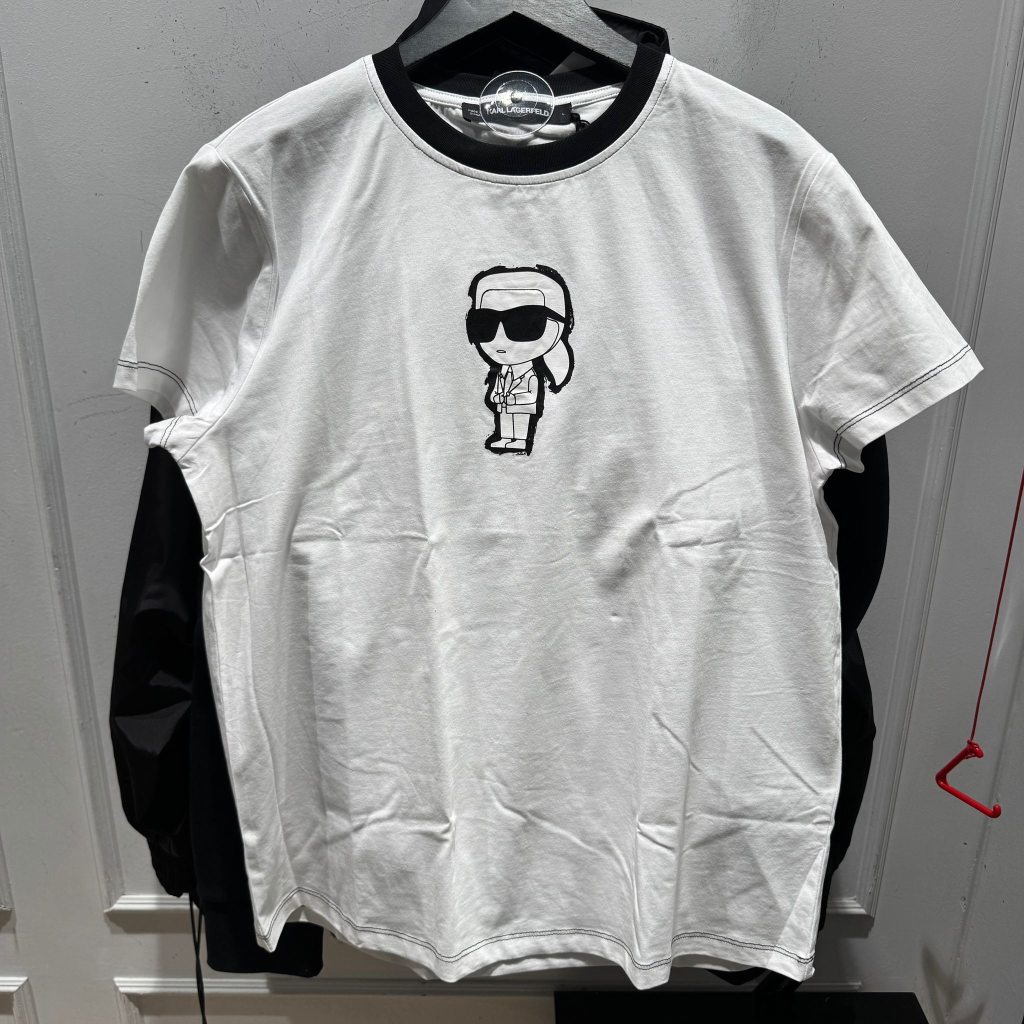 UK-GGG0304-308 IKON PRINT T-SHIRT BSW17041 白色 (A9XS-XXL)